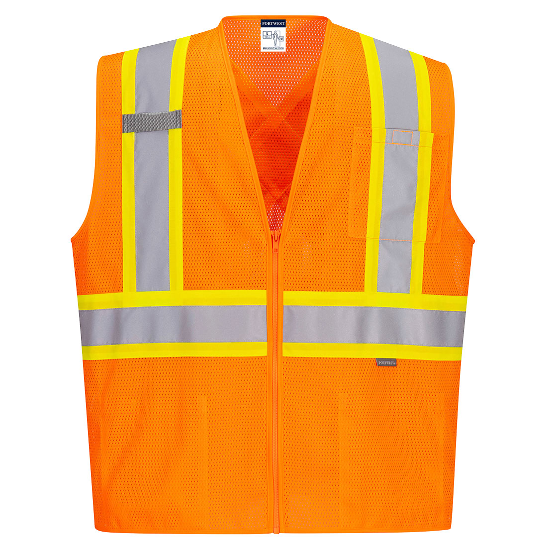 Portwest CA101 Hi-Vis X Back Contrast Vest