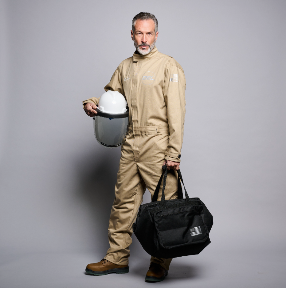 OEL 8 Cal Arc Flash Coverall Kit