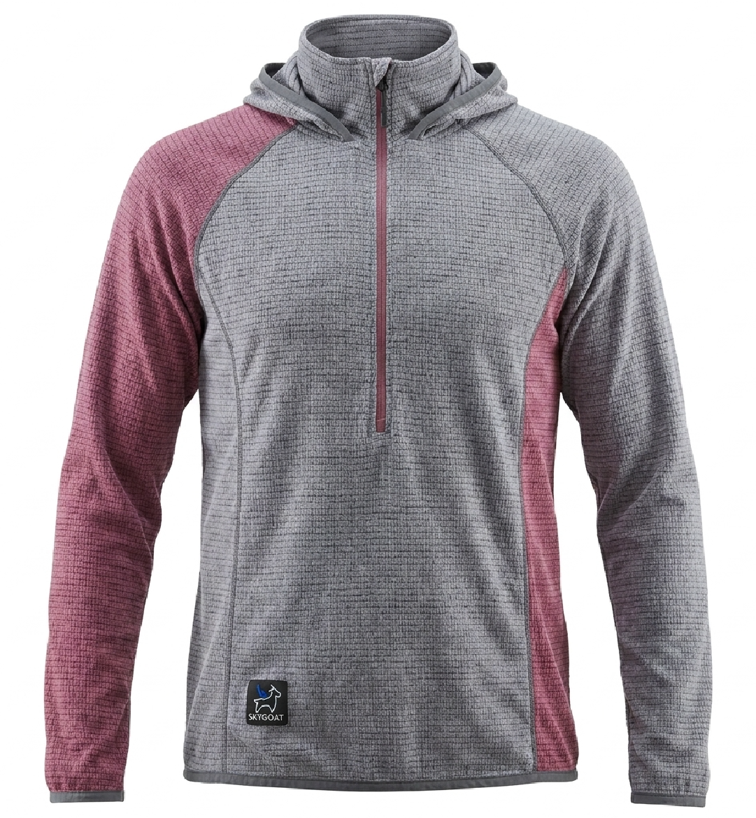 SkyGOAT Women's Half-Zip Hooded Pullover AIR 70