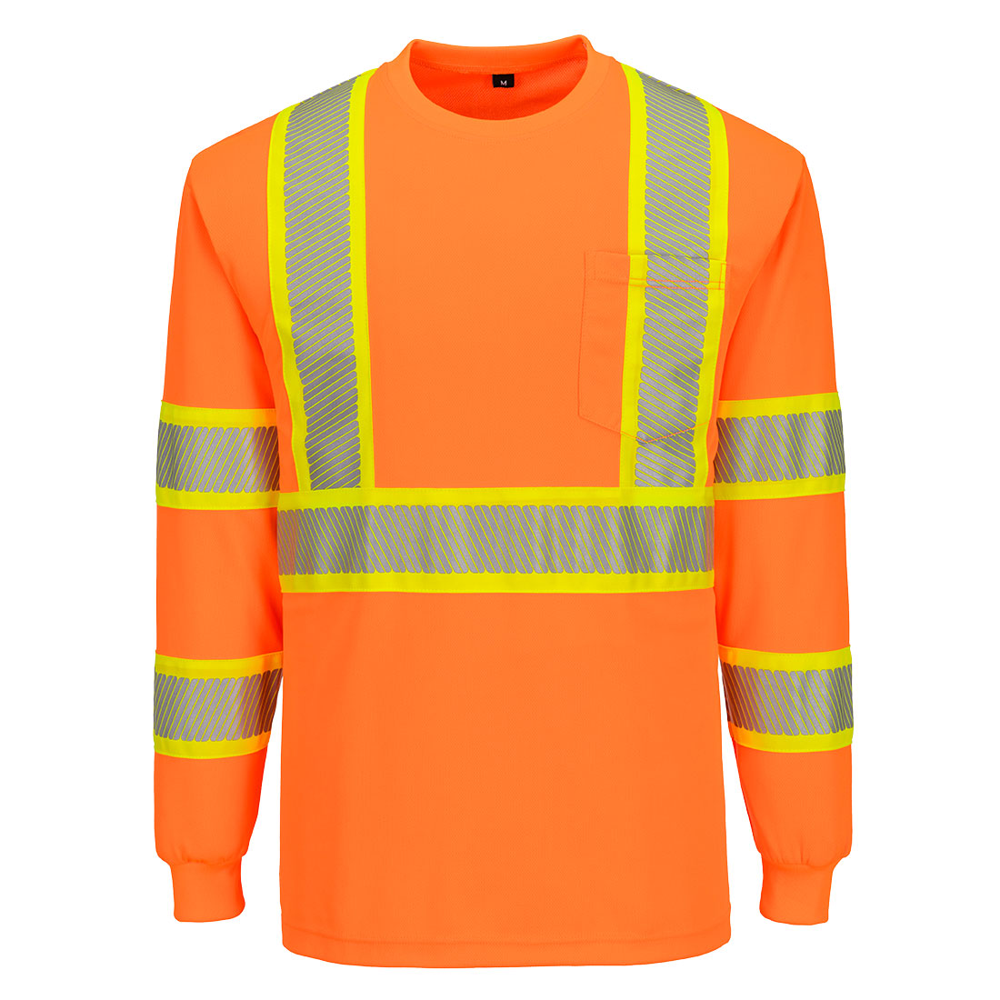 Portwest CA113 Hi-Vis X Back T-Shirt L/S