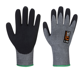Portwest CT69 Nitrile Dip Cut Resistant Glove A8, Pack of 10