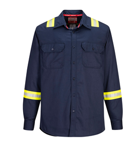 Portwest FR706 Bizflame 88/12 FR Taped Work Shirt
