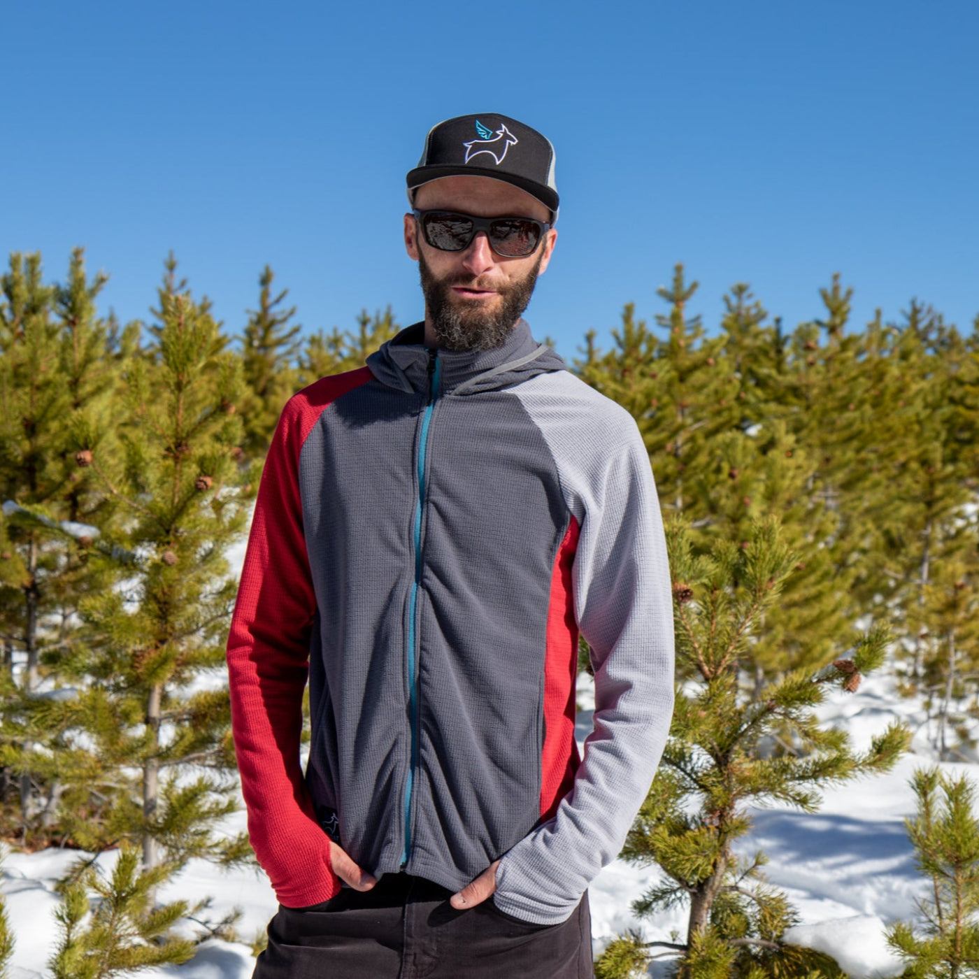 SkyGOAT Men's CAMP Hooded Jacket