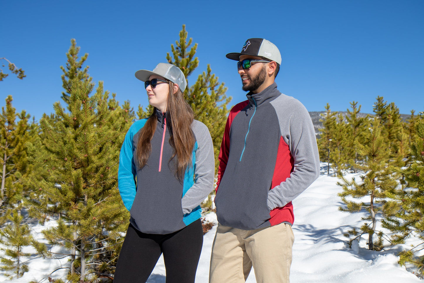SkyGOAT Men's Half-Zip Pullover 135