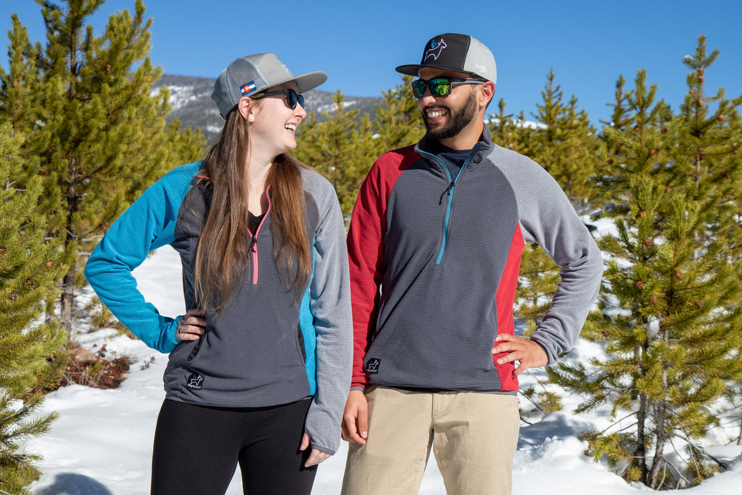 SkyGOAT Men's Half-Zip Pullover 135