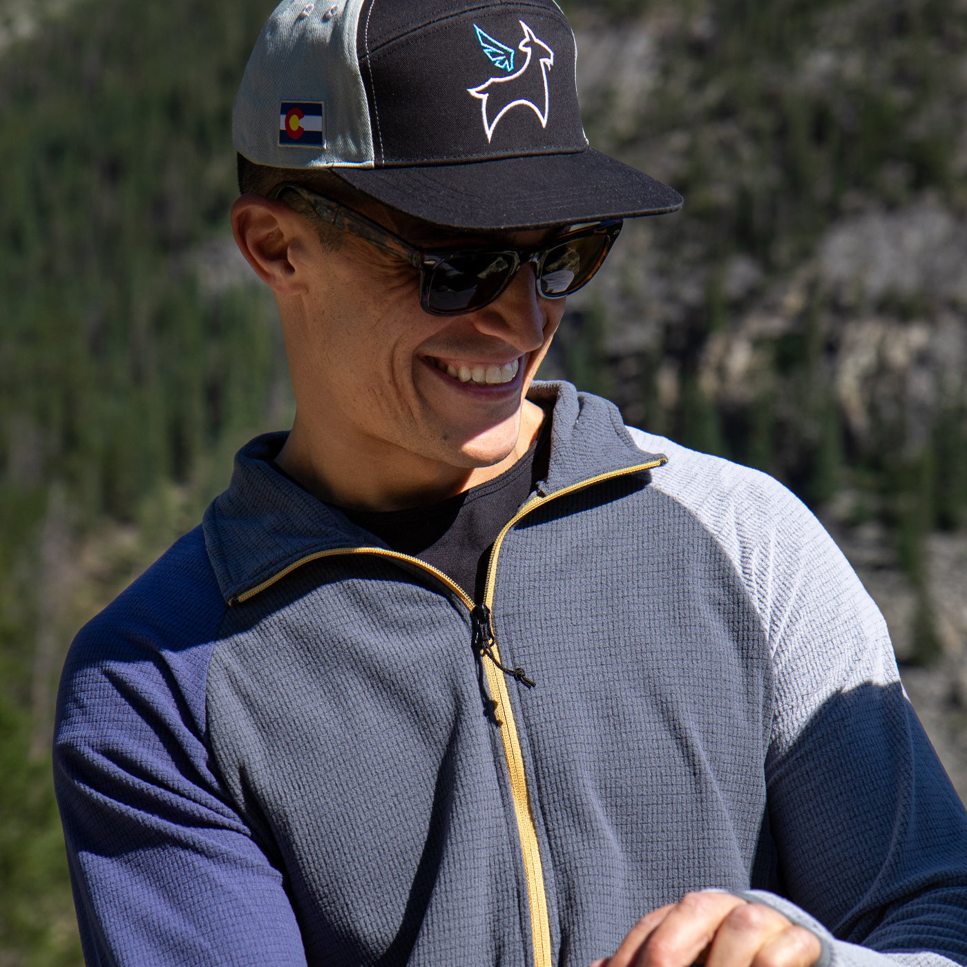 SkyGOAT Men's Half-Zip Pullover Ultralight 115