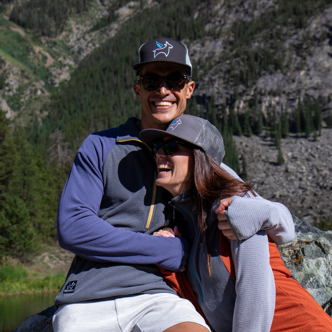 SkyGOAT Men's Half-Zip Pullover Ultralight 115
