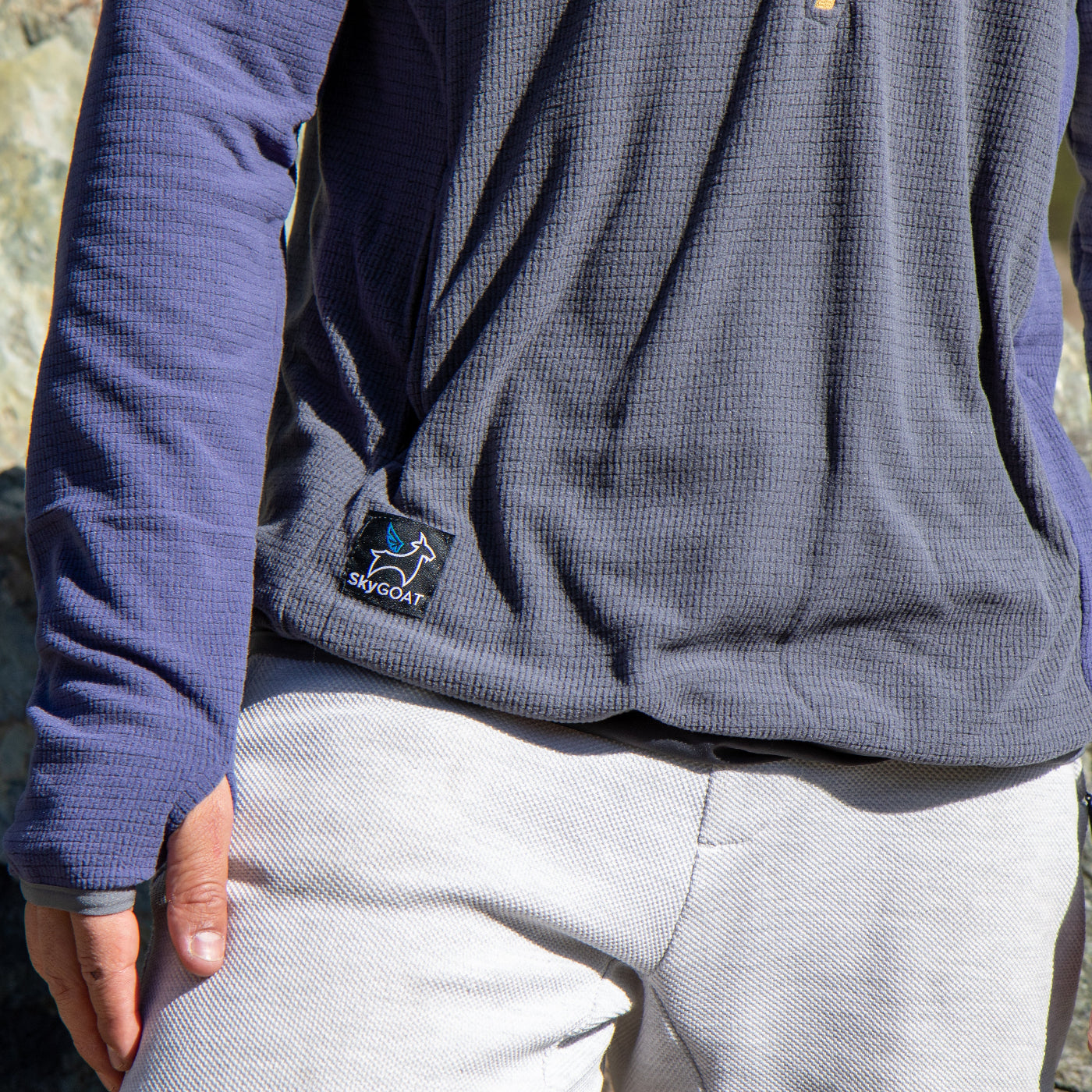 SkyGOAT Men's Half-Zip Pullover Ultralight 115