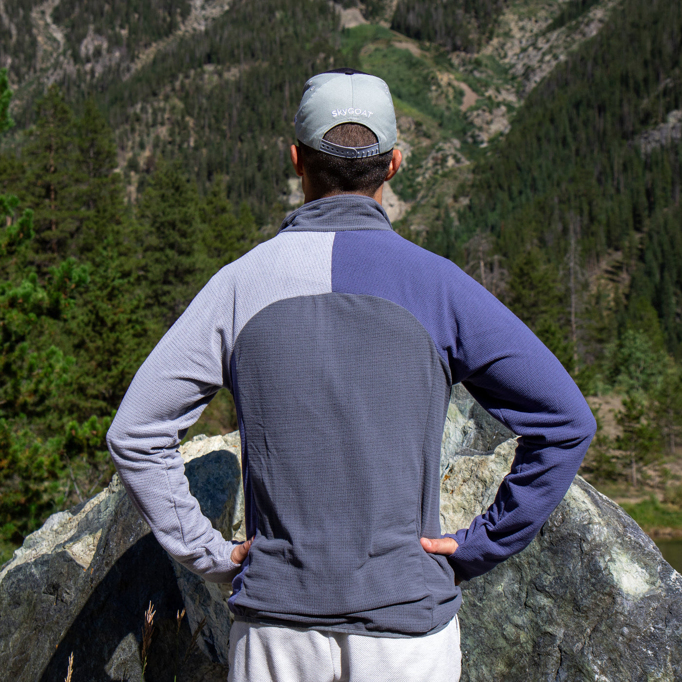 SkyGOAT Men's Half-Zip Pullover Ultralight 115