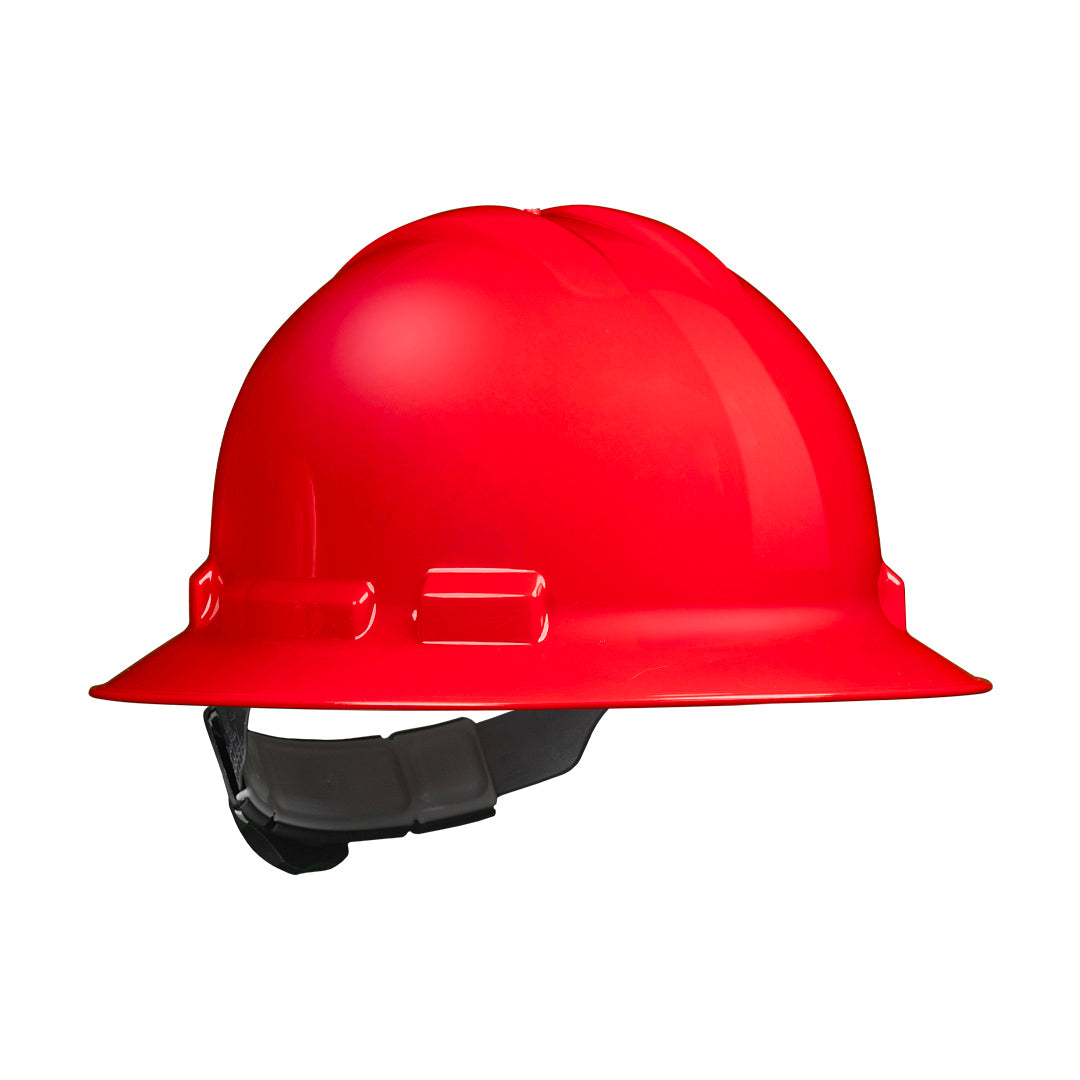 Malta Dynamics Full Brim Hard Hat, 4-Pt Ratchet