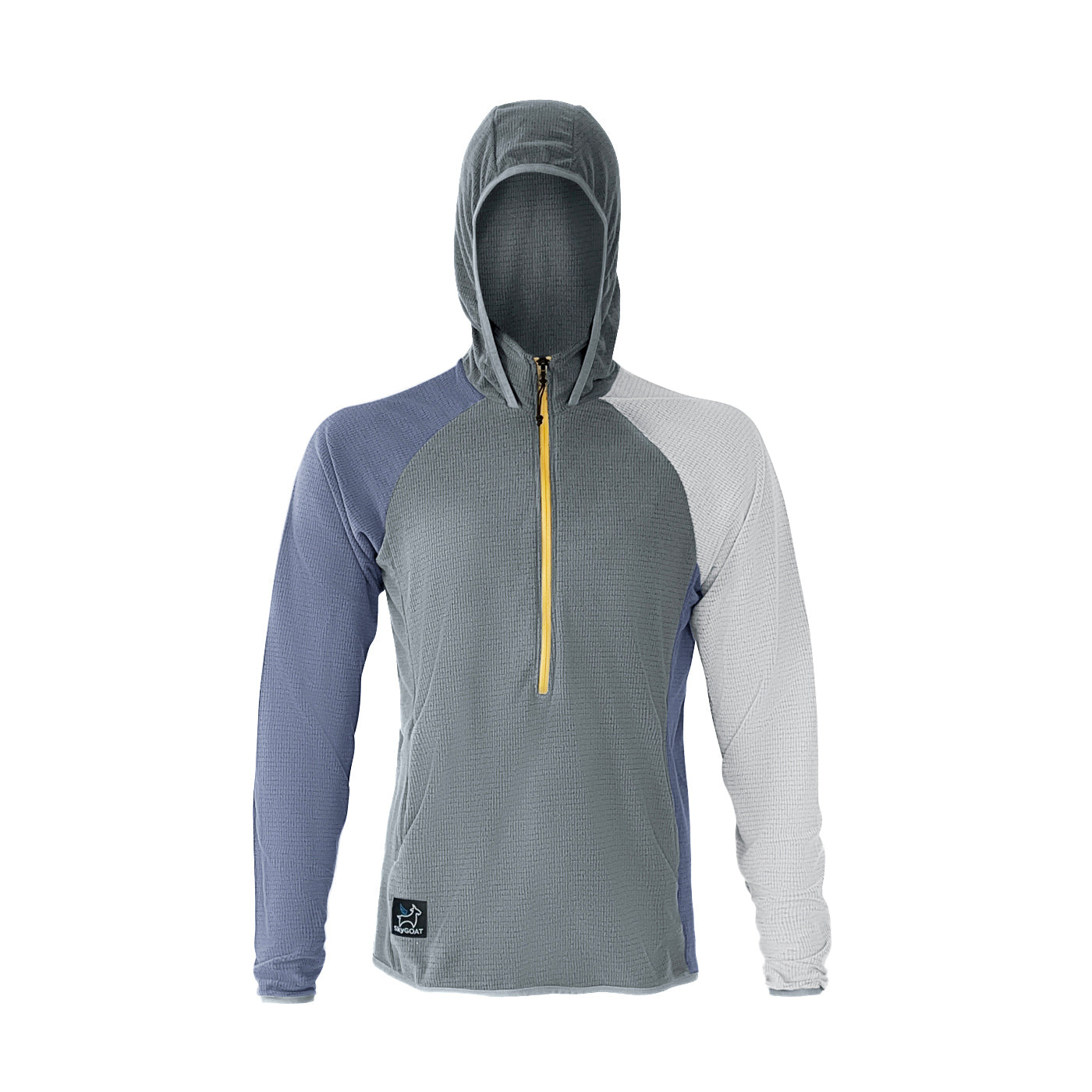 SkyGOAT Men's Half-Zip Hooded Pullover Ultralight 115