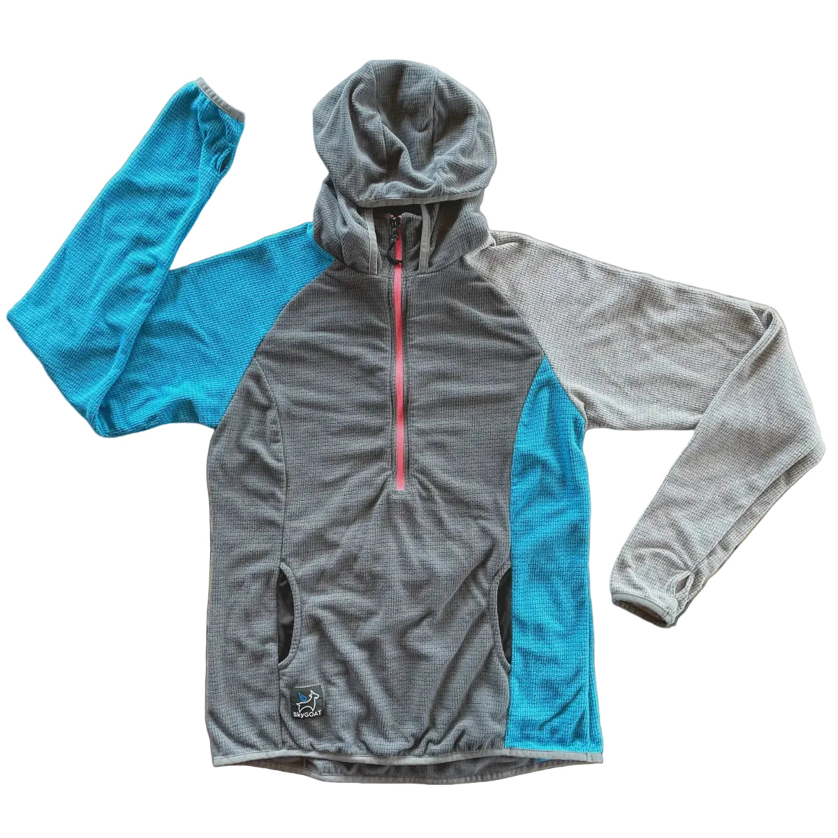 SkyGOAT Women's Half-Zip Hooded Pullover Ultralight 115
