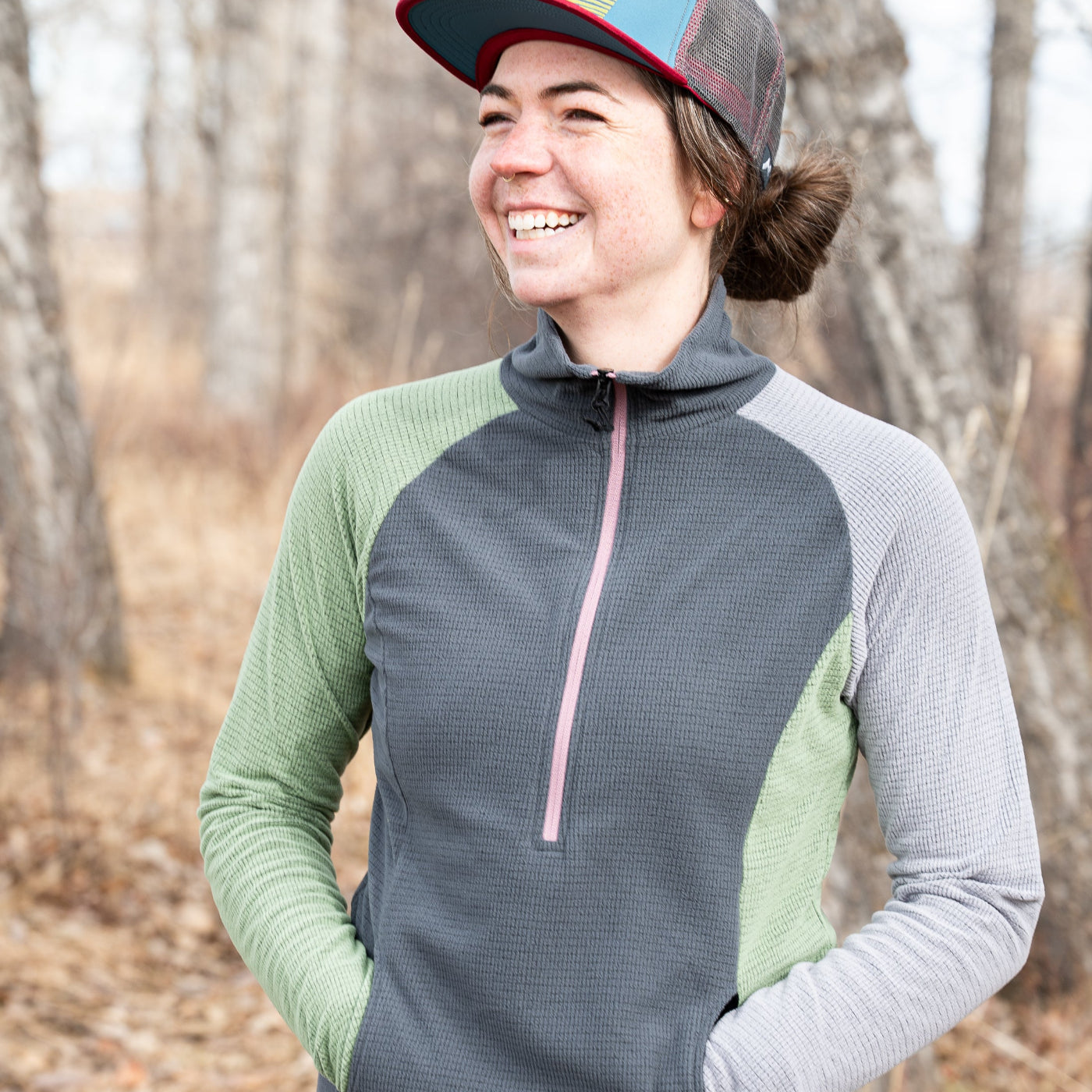 SkyGOAT Women's Half-Zip Pullover Ultralight 115