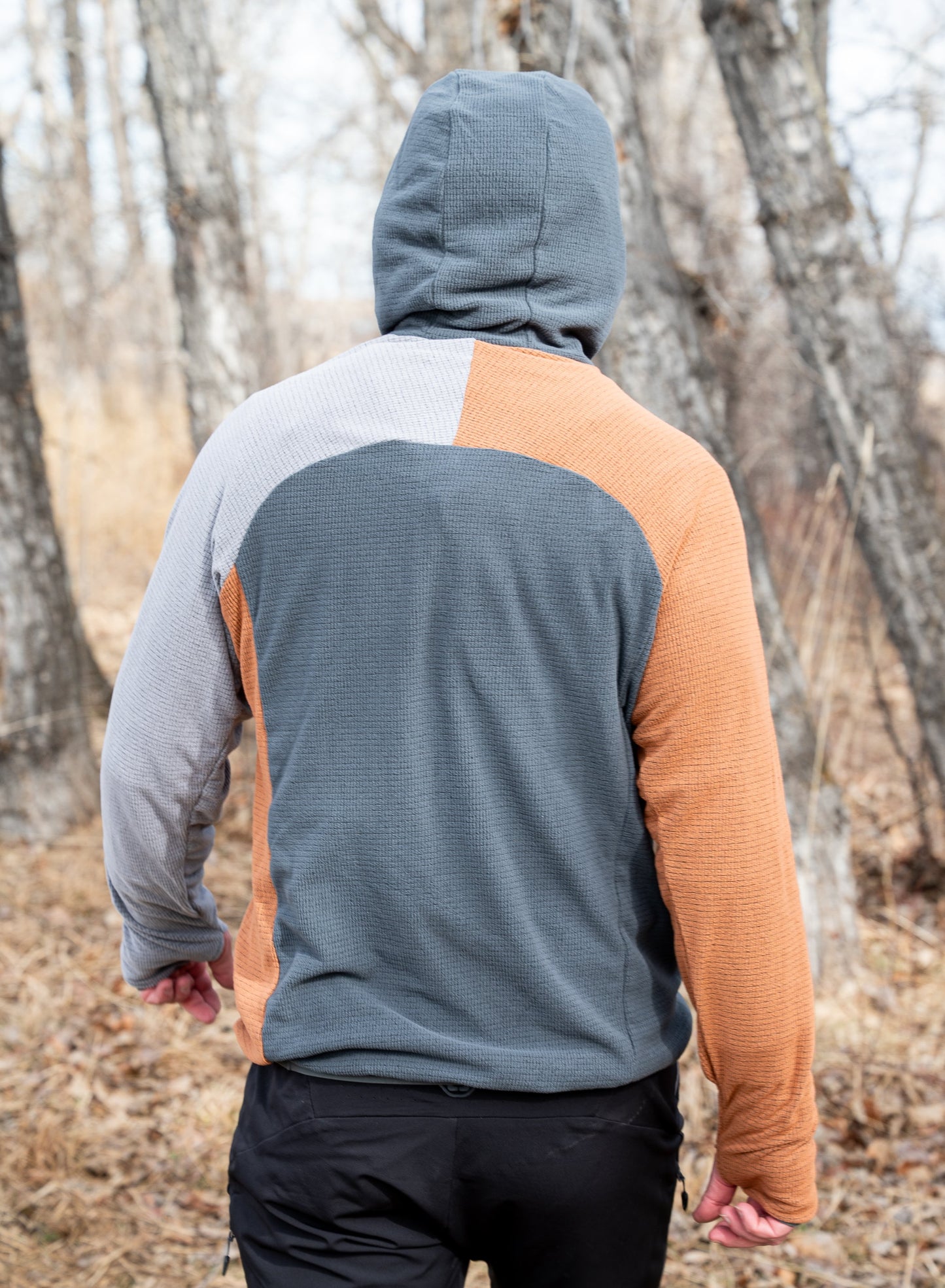 SkyGOAT Men's Half-Zip Hooded Pullover Ultralight 115