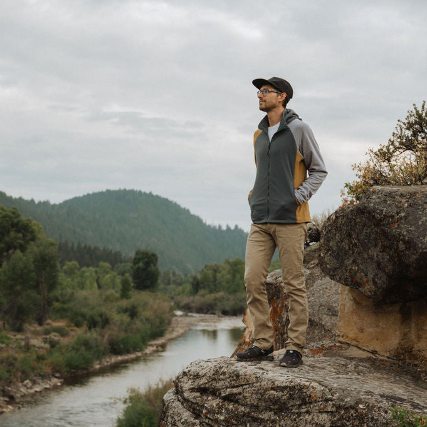 SkyGOAT Men's CAMP Hooded Jacket