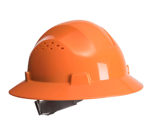 Portwest PW52 Full Brim Premier Hard Hat Vented, Case of 10