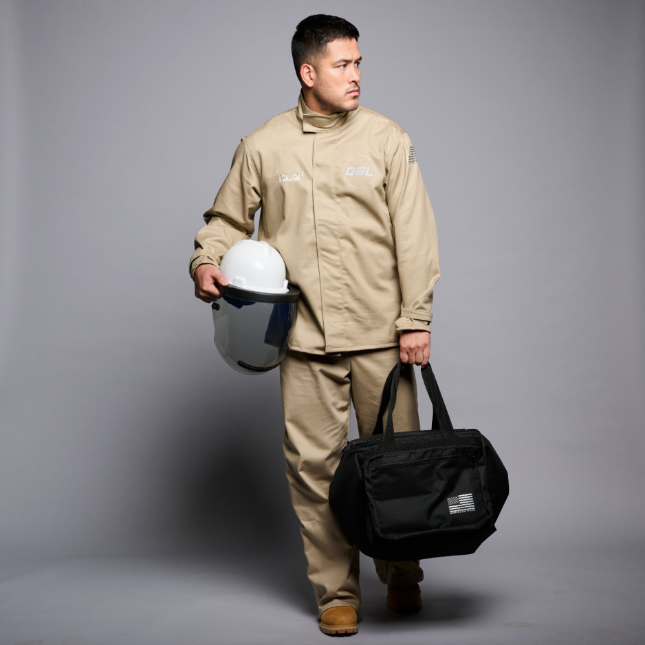 OEL 8 Cal Arc Flash Jacket & Bib Overall Kit