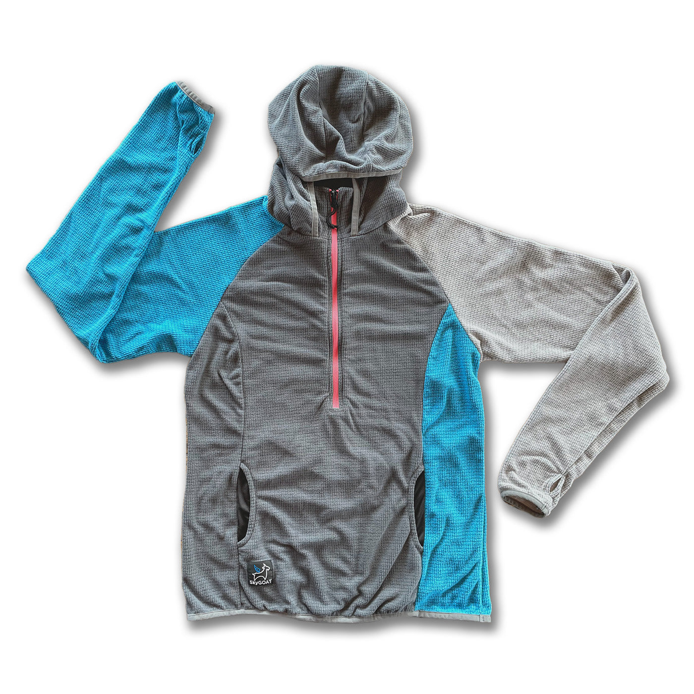SkyGOAT Women's Half-Zip Hooded Pullover 135