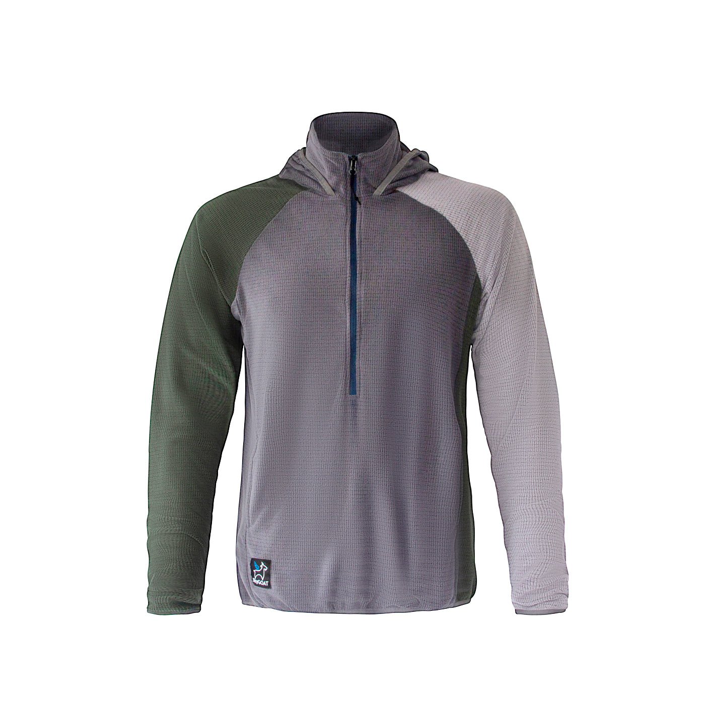 SkyGOAT Men's Half-Zip Hooded Pullover Ultralight 115