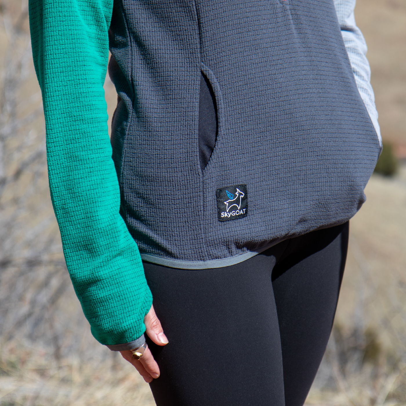 SkyGOAT Women's Half-Zip Pullover Ultralight 115