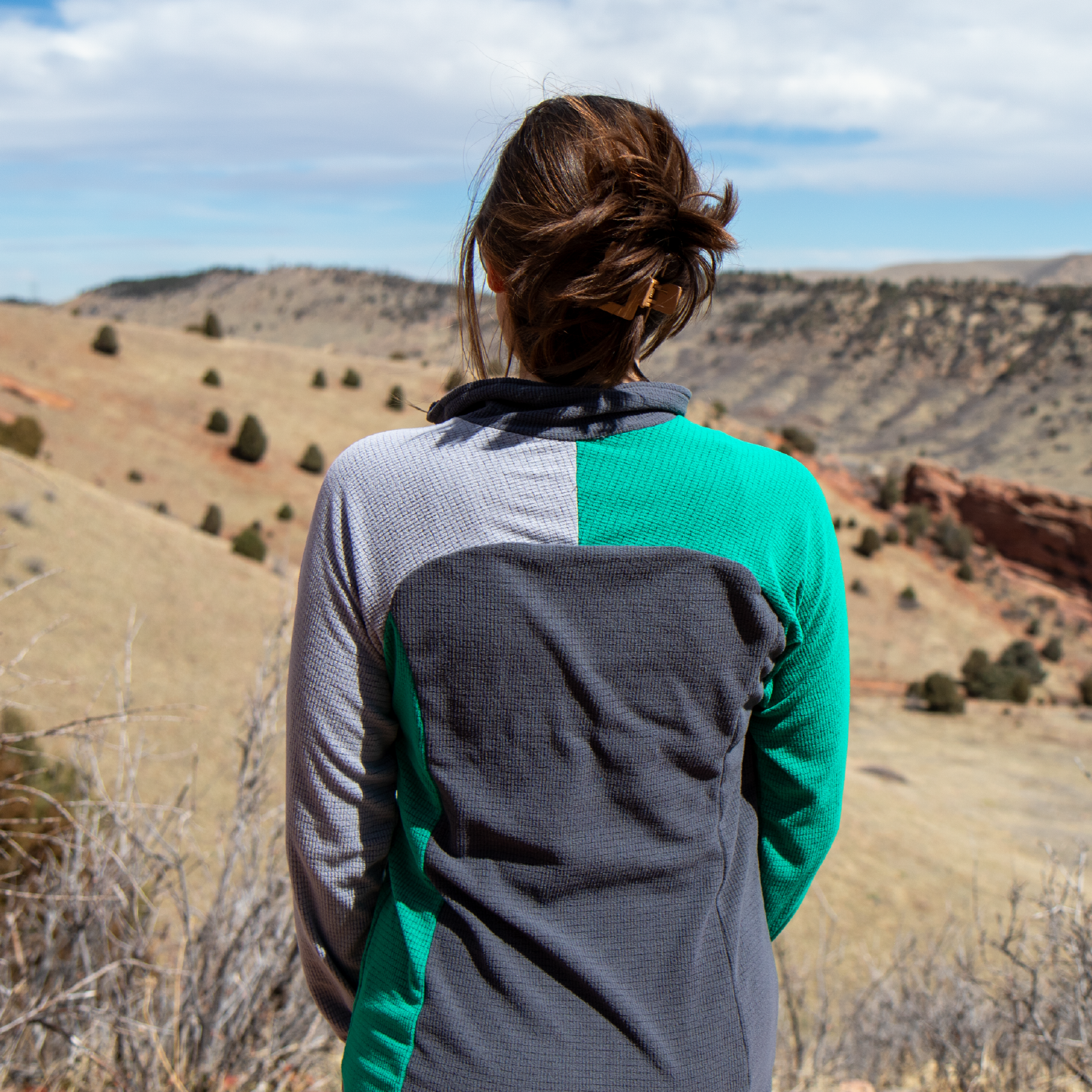 SkyGOAT Women's Half-Zip Pullover Ultralight 115