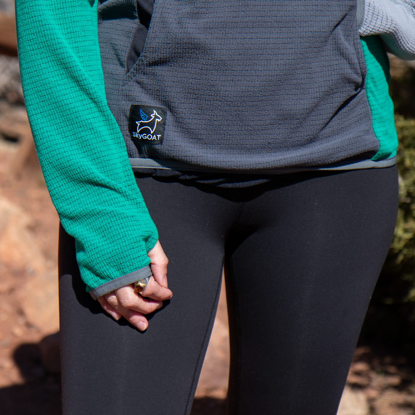 SkyGOAT Women's Half-Zip Pullover Ultralight 115