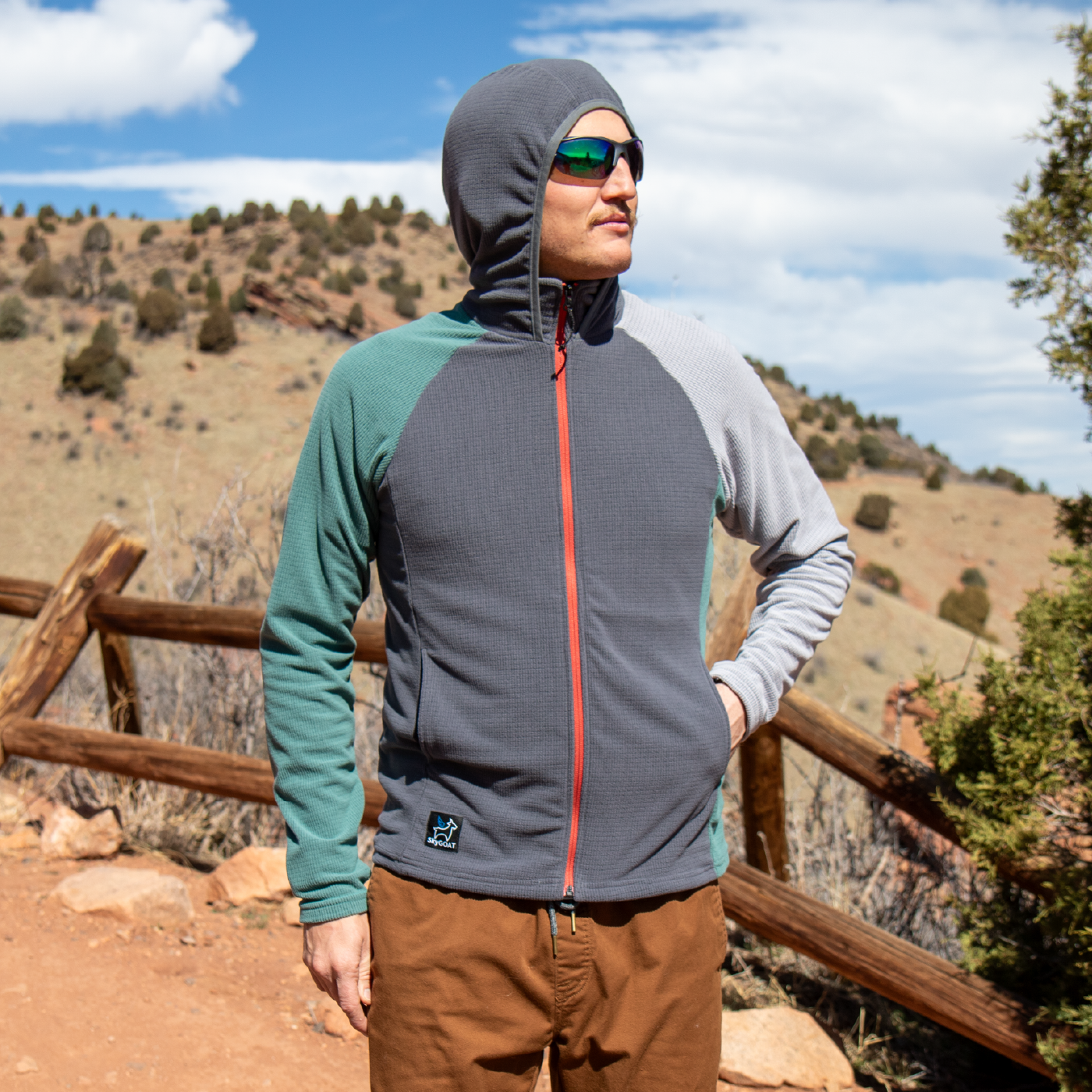 SkyGOAT Men's CAMP Hooded Jacket