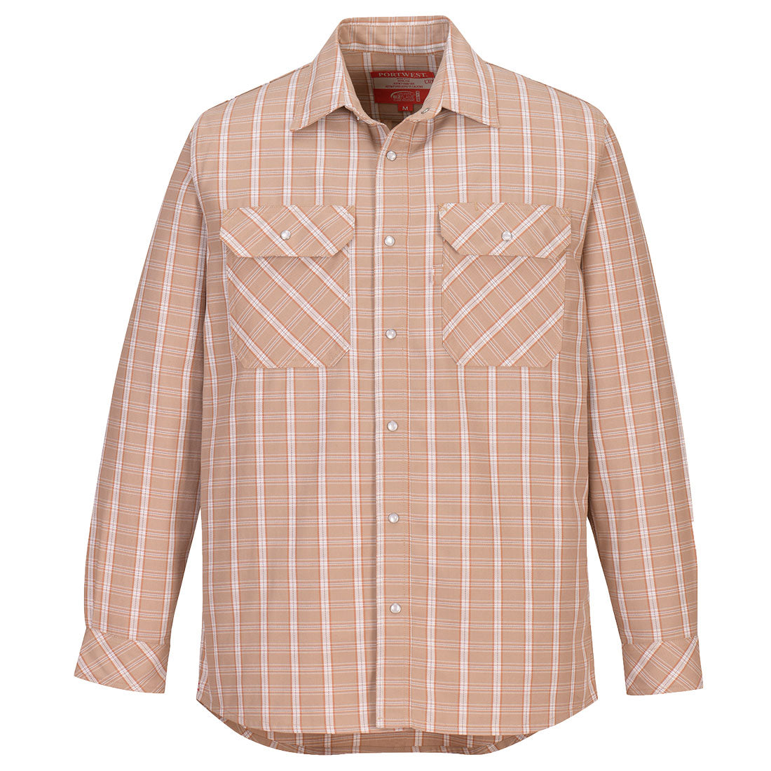 Portwest UFR97 Bizflame 88/12 FR Plaid Shirt