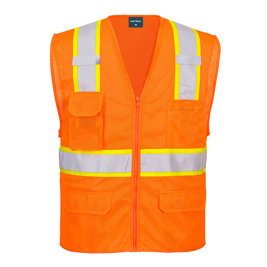 Portwest US374 Orlando Hi-Vis Mesh Executive Vest