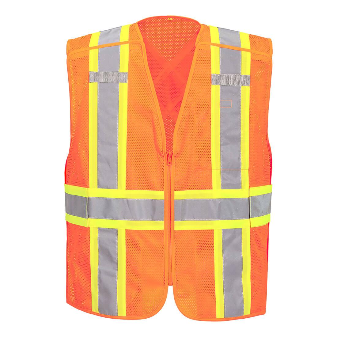 Portwest US393 Hi-Vis Mesh X Back Expandable Breakaway Vest