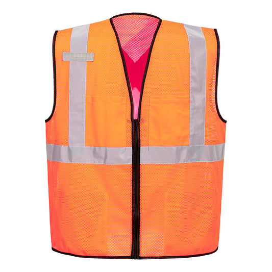 Portwest US396 Tampa Hi-Vis Mesh X-Back Vest