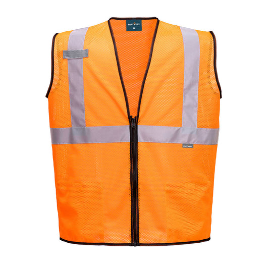 Portwest US580 Alabama Hi-Vis Band and Brace Mesh Vest
