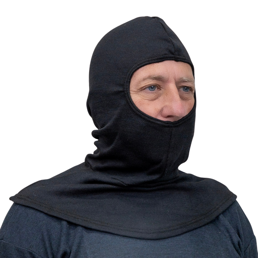 Seraphina FR Cotton Knit Flame-Resistant Balaclava / Hood